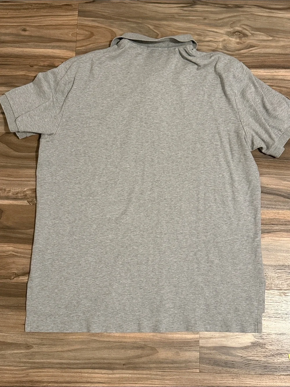 Polo Ralph Lauren Soft Touch Polo Shirt Mens L Gray Heather Pony Logo Classic